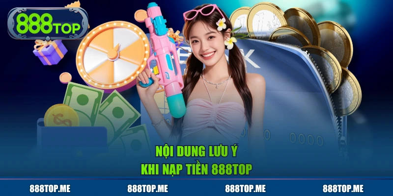 Nội dung lưu ý khi nạp tiền 888TOP