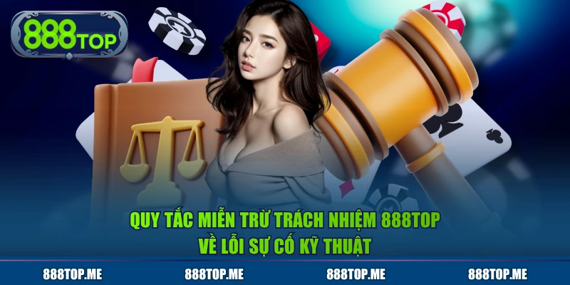 Quy tắc miễn trừ trách nhiệm 888TOP về lỗi sự cố kỹ thuật